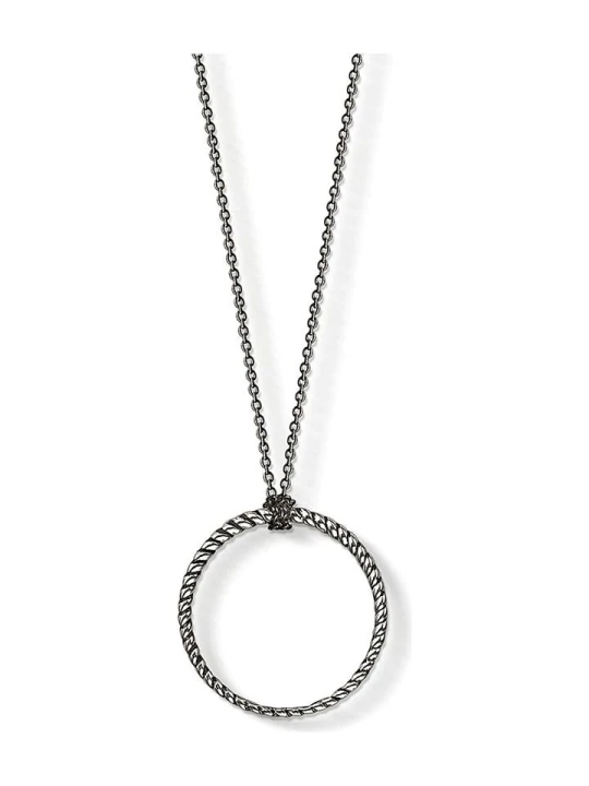 Zdjęcie produktu Thomas Sabo Srebrny naszyjnik z elementami ozdobnymi - dł. 70 cm rozmiar: onesize