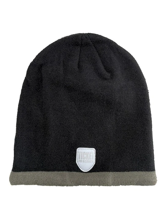Zdjęcie produktu Ticket to Heaven Czapka beanie w kolorze czarnym rozmiar: 53 cm