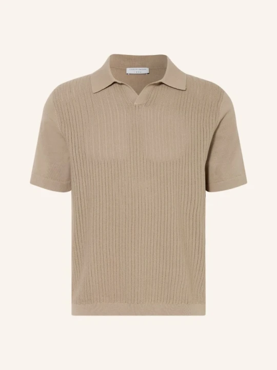 Zdjęcie produktu Tiger Of Sweden Dzianinowa Koszulka Polo Eoin beige OLIWKOWY