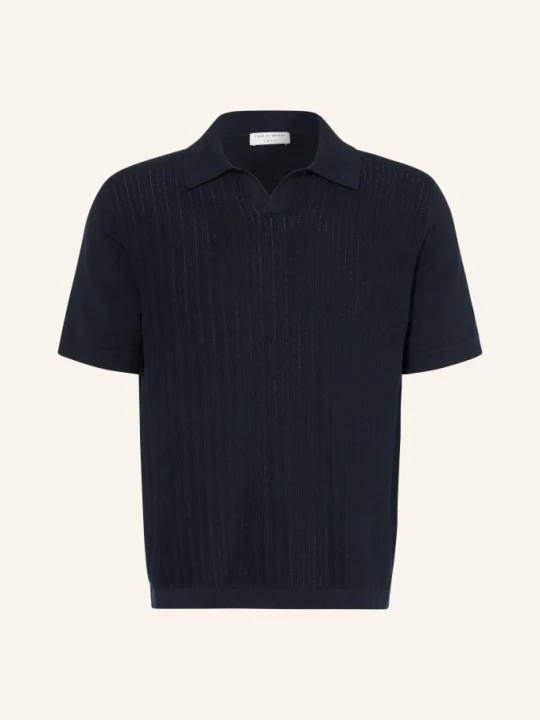 Zdjęcie produktu Tiger Of Sweden Dzianinowa Koszulka Polo Eoin blau GRANATOWY