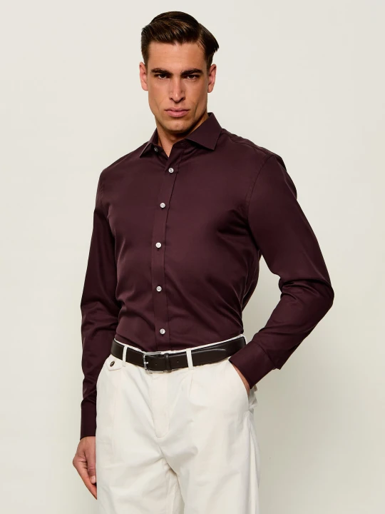 Zdjęcie produktu TIGER OF SWEDEN Koszula Adley C | Slim Fit bordowy