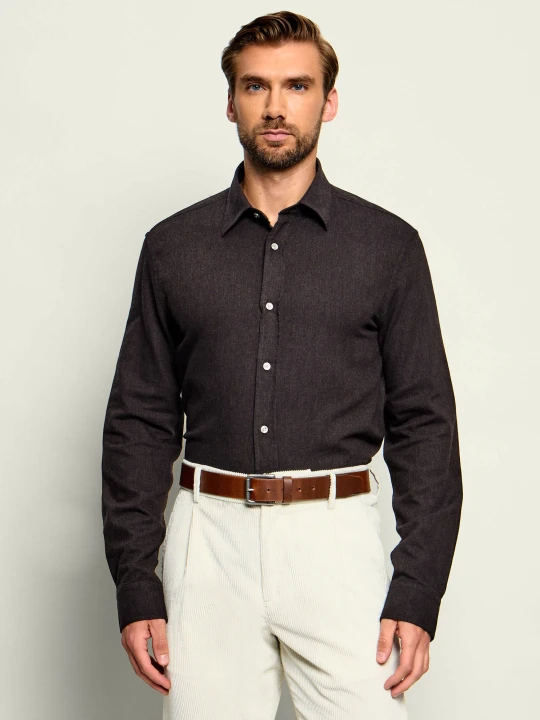 Zdjęcie produktu TIGER OF SWEDEN Koszula Bjorn | Casual fit brązowy