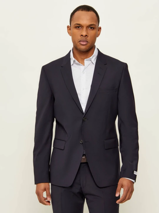 Zdjęcie produktu TIGER OF SWEDEN Marynarka Jamie | Slim Fit | z dodatkiem wełny granatowy
