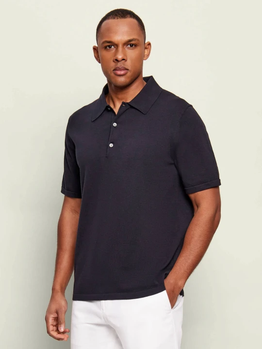 Zdjęcie produktu TIGER OF SWEDEN Polo Erros C | Regular Fit czarny
