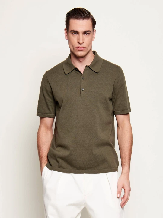 Zdjęcie produktu TIGER OF SWEDEN Polo Erros C | Regular Fit zielony