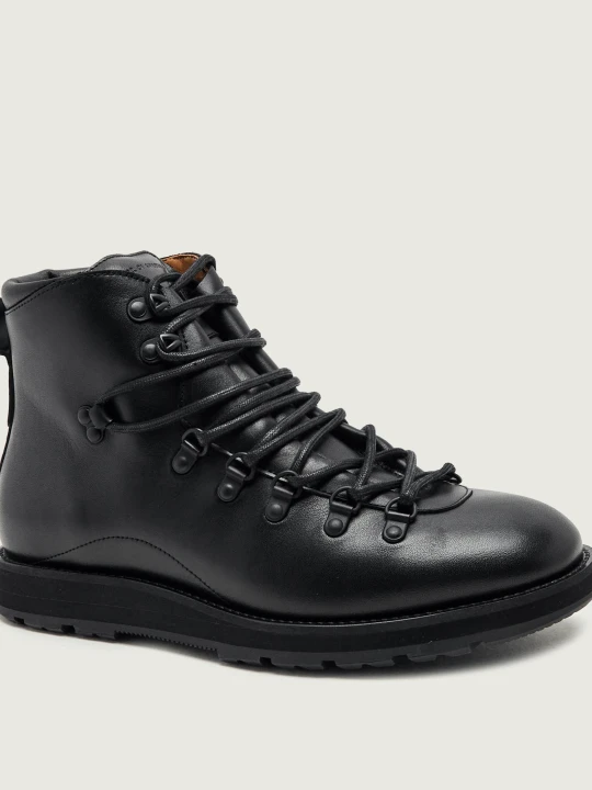 Zdjęcie produktu TIGER OF SWEDEN Skórzane buty wysokie Ascensu czarny
