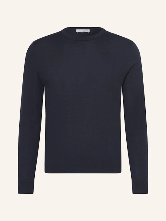 Zdjęcie produktu Tiger Of Sweden Sweter Connor Z Wełny Merino blau GRANATOWY