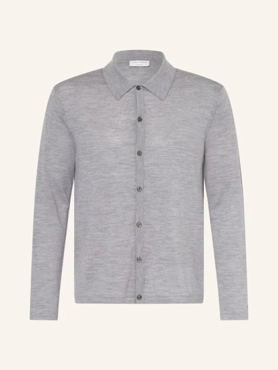 Zdjęcie produktu Tiger Of Sweden Sweter Z Dzianiny Verklin Comfort Fit Z Wełny Merynosowej grau SZARY
