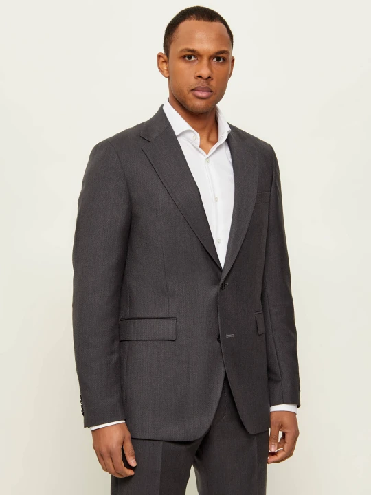 Zdjęcie produktu TIGER OF SWEDEN Wełniana marynarka Ease | Slim Fit grafitowy