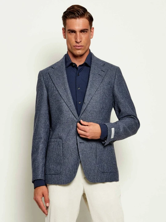 Zdjęcie produktu TIGER OF SWEDEN Wełniana marynarka Easer | Slim Fit granatowy