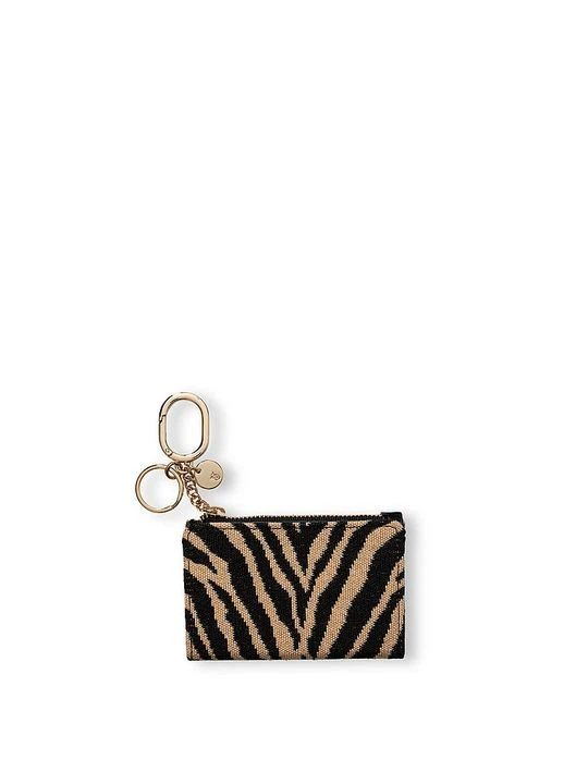 Zdjęcie produktu Tiger Składane etui na karty z brelokiem Victoria's Secret Czarny