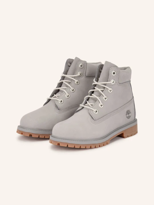 Zdjęcie produktu Timberland Botki Sznurowane Premium 6 Inch grau JASNOCZARY