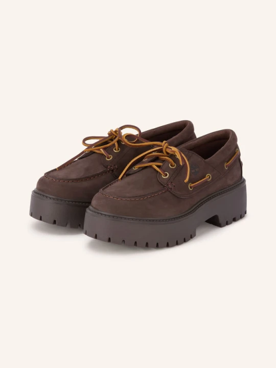 Zdjęcie produktu Timberland Buty Żeglarskie Stone Street braun CIEMNOBRĄZOWY
