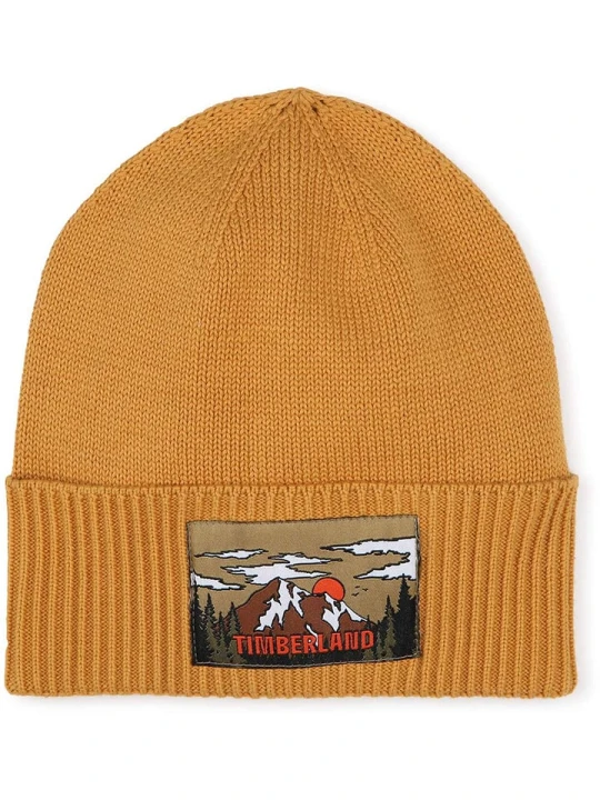 Zdjęcie produktu Timberland Czapka beanie w kolorze pomarańczowym rozmiar: 158 / 164