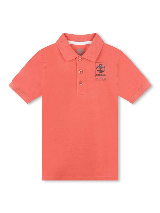 Zdjęcie produktu Timberland Koszulka polo w kolorze koralowym rozmiar: 128