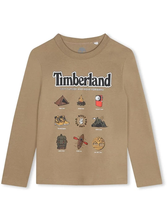 Zdjęcie produktu Timberland Koszulka w kolorze beżowym rozmiar: 110