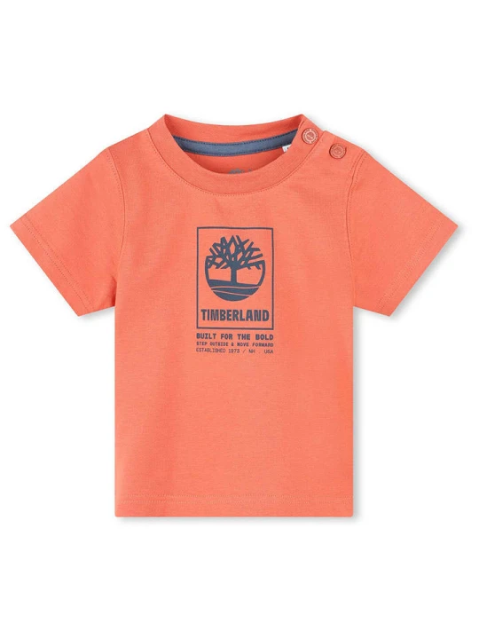 Zdjęcie produktu Timberland Koszulka w kolorze pomarańczowym rozmiar: 86