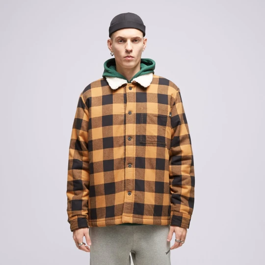 Zdjęcie produktu Timberland Kurtka Buffalo Plaid Sherpa Lined musztardowy