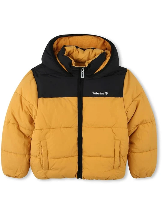 Zdjęcie produktu Timberland Kurtka pikowana w kolorze czarno-żółtym rozmiar: 176
