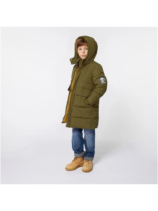Zdjęcie produktu Timberland Płaszcz pikowany w kolorze khaki rozmiar: 176