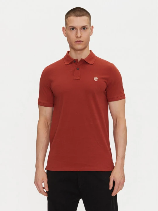 Zdjęcie produktu Timberland Polo TB0A6VDP Czerwony Regular Fit