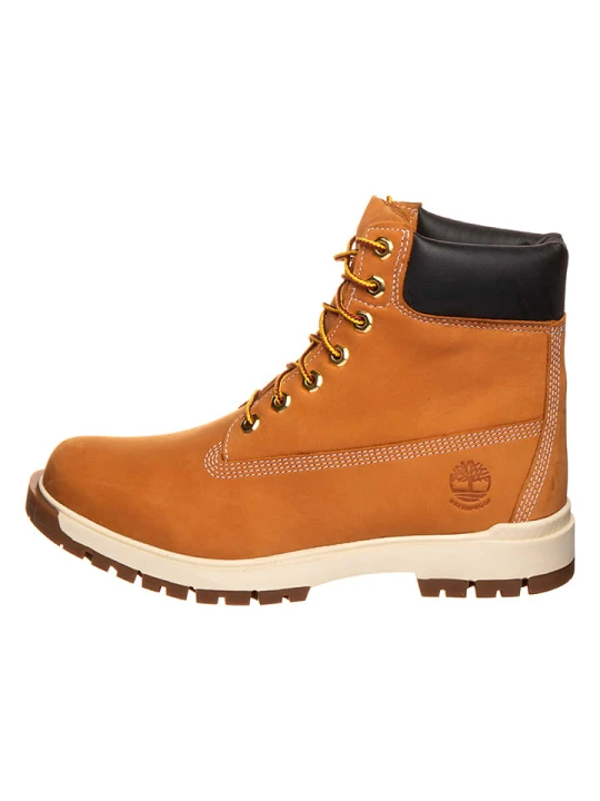Zdjęcie produktu Timberland Skórzane botki "Tree Vault" w kolorze jasnobrązowym rozmiar: 43, 5