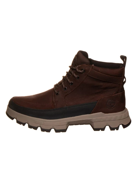 Zdjęcie produktu Timberland Skórzane botki w kolorze brązowym rozmiar: 42
