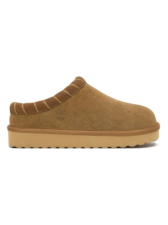 Zdjęcie produktu Timberland Skórzane slippersy w kolorze jasnobrązowym rozmiar: 39