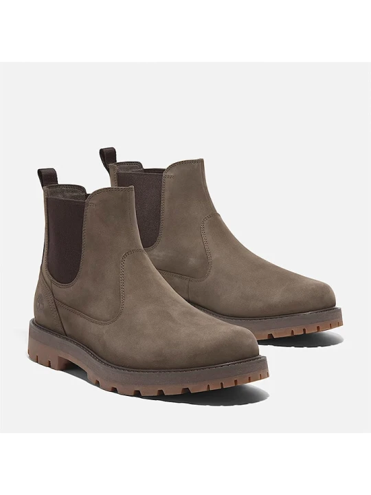 Zdjęcie produktu Timberland Skórzane sztyblety "Britton Road Mid" rozmiar: 44 brązowy