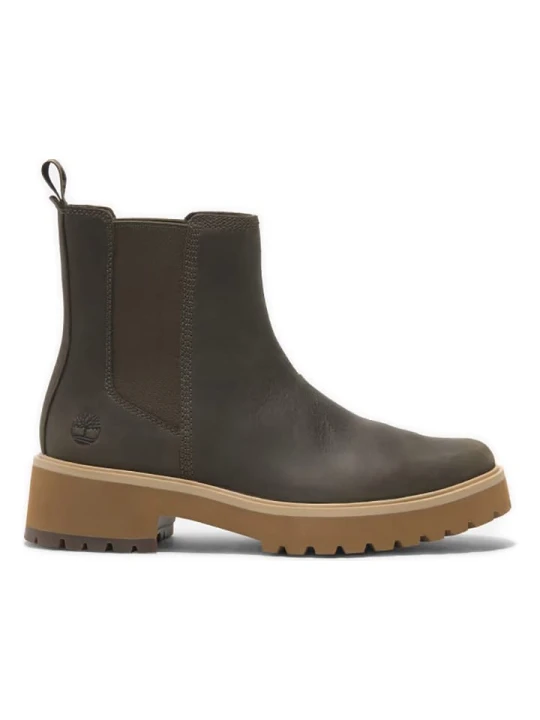 Zdjęcie produktu Timberland Skórzane sztyblety "Carnaby Cool" w kolorze khaki rozmiar: 38, 5