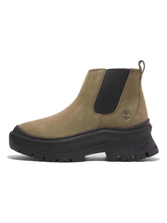 Zdjęcie produktu Timberland Skórzane sztyblety "Roxie Lane" w kolorze khaki rozmiar: 41, 5