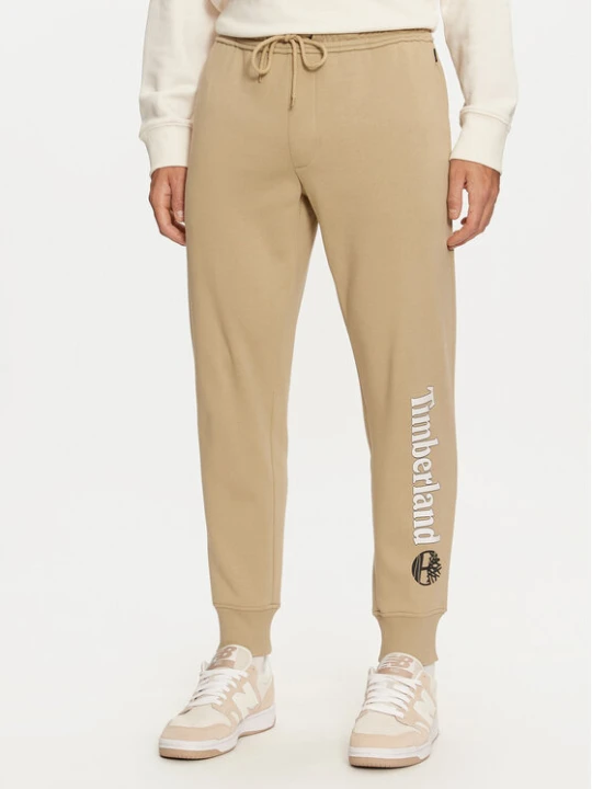 Zdjęcie produktu Timberland Spodnie dresowe TB0A5YFBDH41 Beżowy Regular Fit