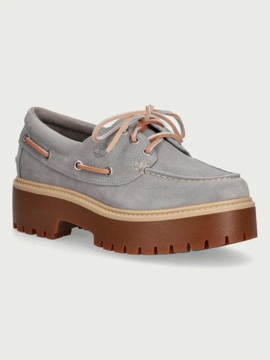 Zdjęcie produktu Timberland Stone Street Boat mokasyny na platformie damskie zamszowe