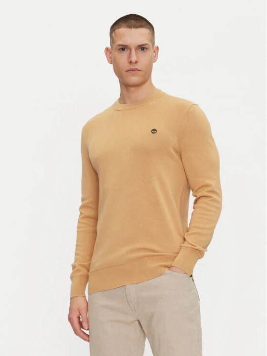 Zdjęcie produktu Timberland Sweter TB0A2BMM Beżowy Regular Fit