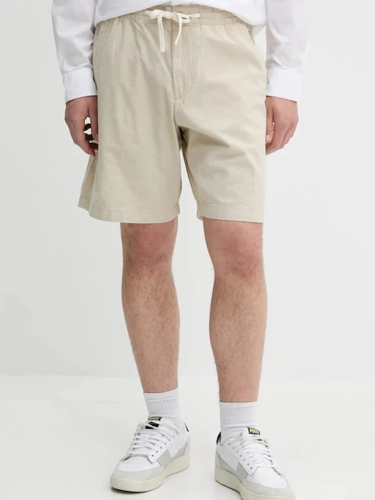 Zdjęcie produktu Timberland szorty bawełniane beżowy