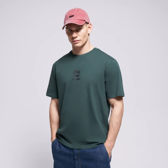 Zdjęcie produktu Timberland T-Shirt New Small Logo Print Ss Tee Green Gables