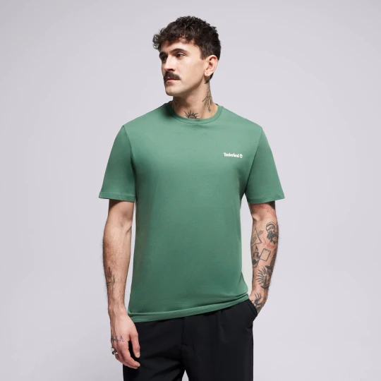 Zdjęcie produktu Timberland T-Shirt Small Linear Logo Print Tee zielony