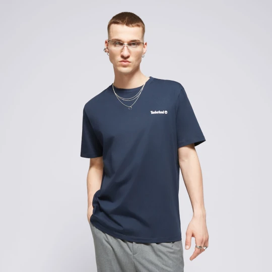 Zdjęcie produktu Timberland T-Shirt Small Logo Print Tee granatowy
