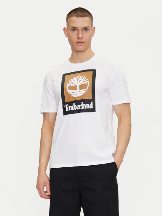 Zdjęcie produktu Timberland T-Shirt TB0A5QS2 Biały Regular Fit