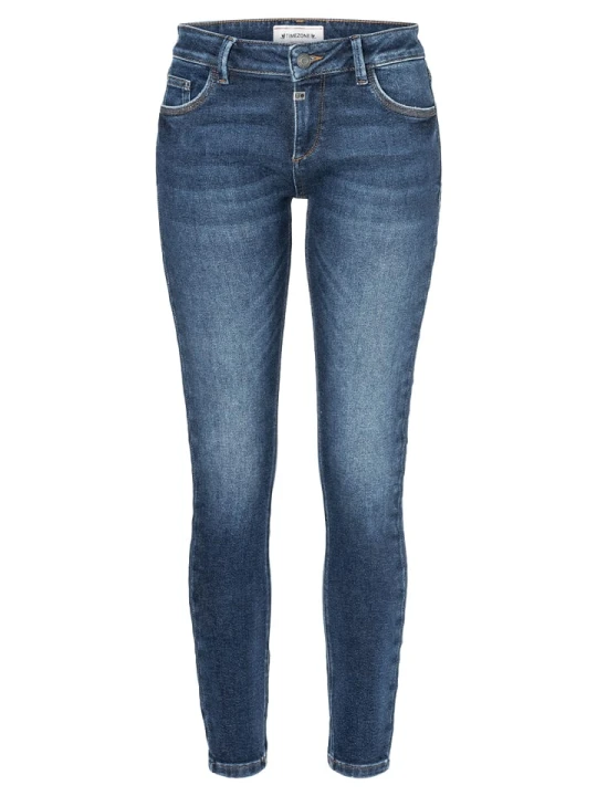 Zdjęcie produktu Timezone Dżinsy "Aleena" - Skinny fit - w kolorze granatowym rozmiar: W28 / L32