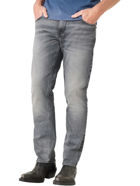 Zdjęcie produktu Timezone Dżinsy "Eduardo" - Slim fit - w kolorze jasnoszarym rozmiar: W31 / L32