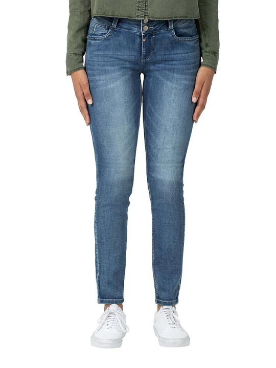Zdjęcie produktu Timezone Dżinsy "Enya" - Slim fit - w kolorze niebieskim rozmiar: W29 / L30