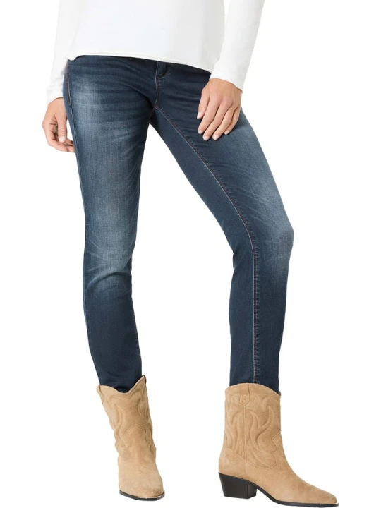 Zdjęcie produktu Timezone Dżinsy - Skinny fit - w kolorze granatowym rozmiar: W24 / L32