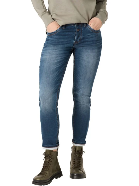 Zdjęcie produktu Timezone Dżinsy - Skinny fit - w kolorze niebieskim rozmiar: 28