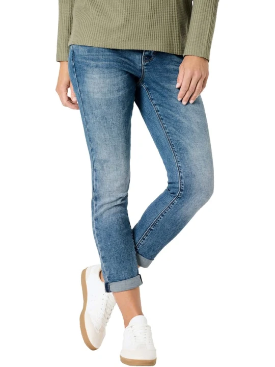Zdjęcie produktu Timezone Dżinsy - Slim fit - w kolorze niebieskim rozmiar: 30