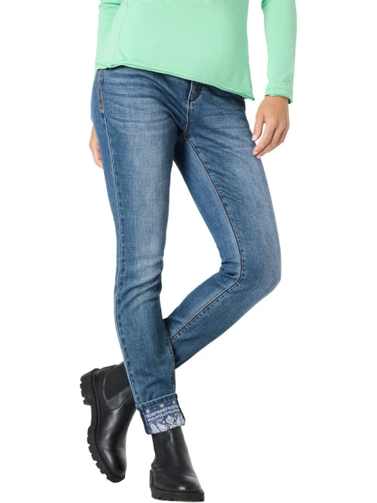 Zdjęcie produktu Timezone Dżinsy - Slim fit - w kolorze niebieskim rozmiar: W25 / L30