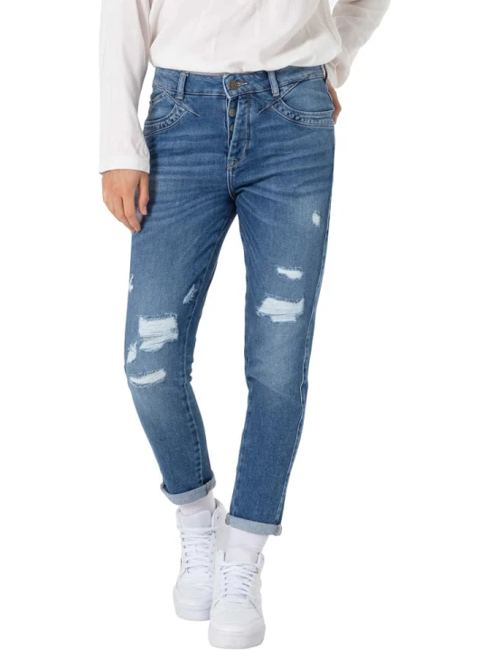 Zdjęcie produktu Timezone Dżinsy - Slim fit - w kolorze niebieskim rozmiar: W33 / L30