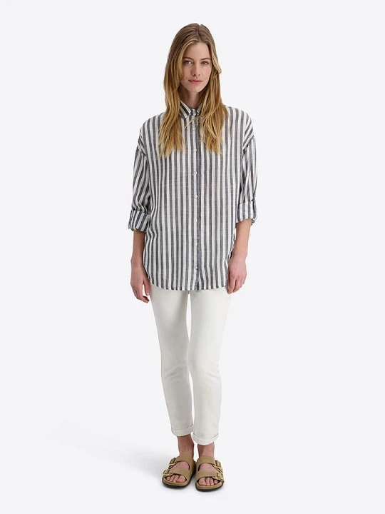 Zdjęcie produktu Timezone Koszula - Loose fit - w kolorze granatowym rozmiar: S