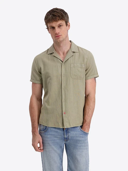 Zdjęcie produktu Timezone Koszula w kolorze khaki rozmiar: M