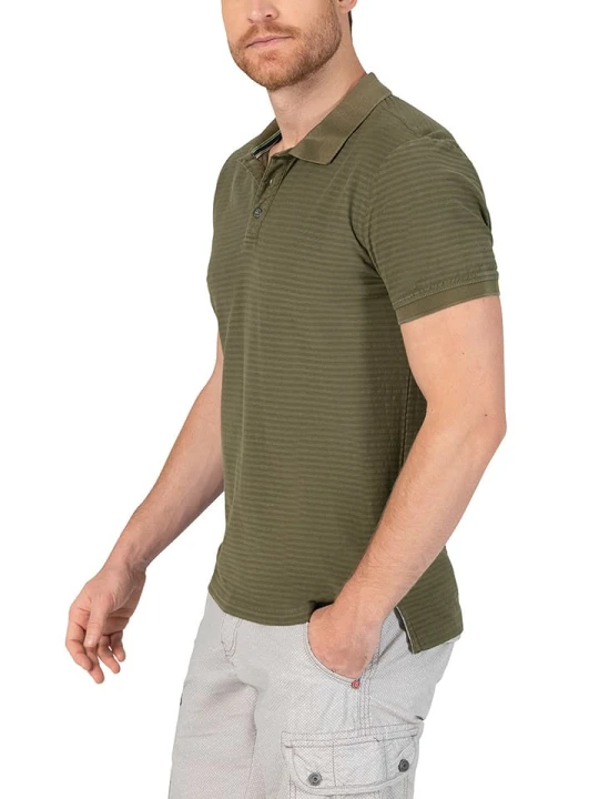 Zdjęcie produktu Timezone Koszulka polo w kolorze khaki rozmiar: M